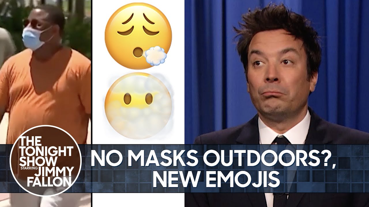 CDC Relaxes Mask Guidelines, Apple Debuts New Emojis | The Tonight Show Starring Jimmy Fallon - YouTube