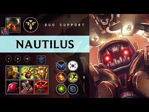 Nautilus Support vs Janna - KR Diamond Patch 26.01