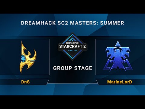 SC2 - DnS vs. MarineLorD - DreamHack SC2 Masters Summer - Group C - EU