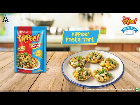 Pasta Tart Recipe - Instant Pasta Recipes | Sunfeast YiPPee!