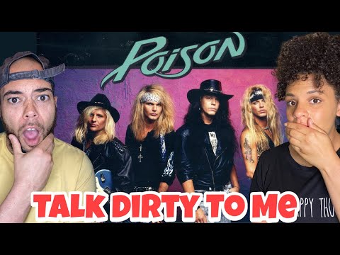 THEY PUT ON A SHOW!! | FIRST TIME HEARING POISON - Talk Dirty To Me REACTION