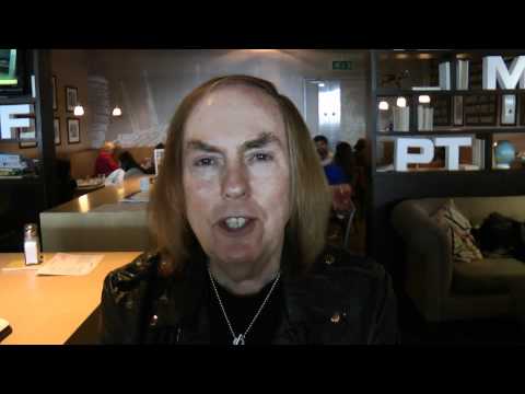 Dave Hill-a great guitarist from Slade-Heathrow Airport, May 2011