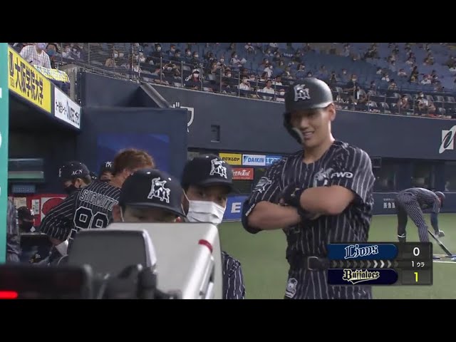 【1回裏】バファローズ・吉田正 初回から先制のソロホームランを放つ!! 2020/8/23 B-L