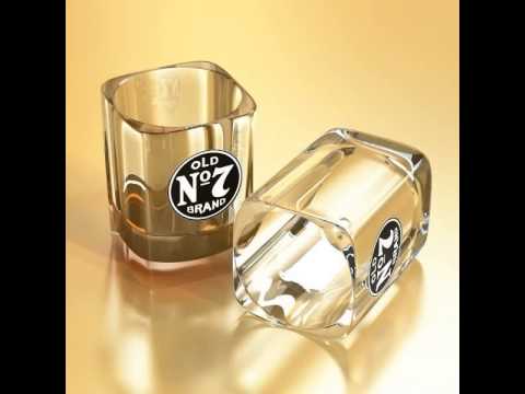High Detailed Jack Daniels Whisky Shot Glass 3D model from CGTrader.com