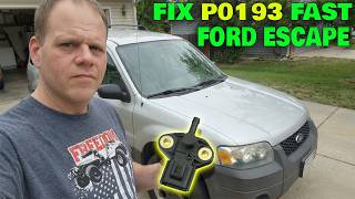 How to Fix Ford Escape P0193 Code | Fuel Pressure Sensor Replacement (2001-2012)