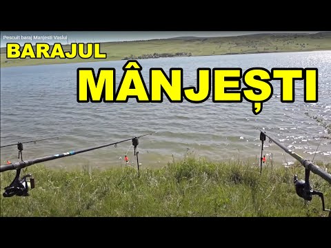 Pescuit la crap pe barajul Manjesti Vaslui