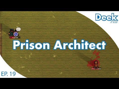 Prison Architect EP.19 - Legendary Prisoner? - Planning Cell Block B - Max Sec Yard Setup