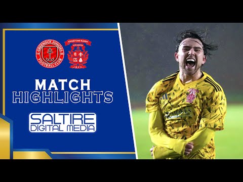 HIGHLIGHTS: Greenock Juniors 1-4 Johnstone Burgh - WOSFL League Cup - 05/12/25