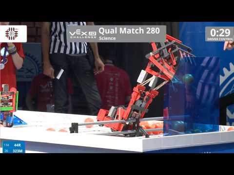 VEX Worlds 2016 - VEXIQ Middle School - Science - Qual 280 (44R 323M) 98
