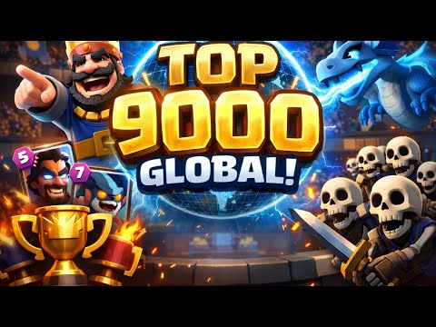 Top 9000 Global Gameplay | Clash Royale PRO Matches