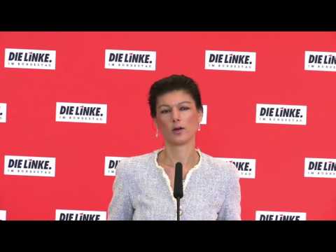 Sahra Wagenknecht  Eine Situation schaffen, dass Menschen nicht gegeneinander ausgespielt werden
