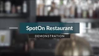 SpotOn Restaurant Demo