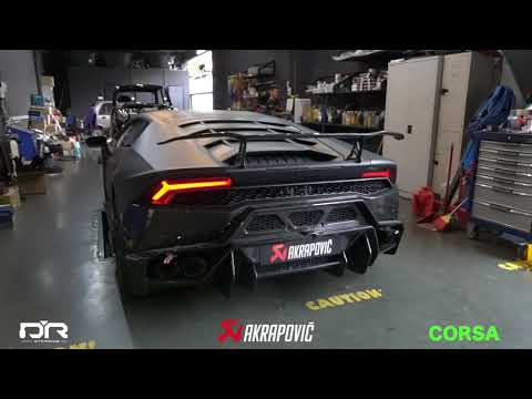 LAMBORGHINI HURACAN X AKRAPOVIC EXHAUST | DITA RACING MALAYSIA