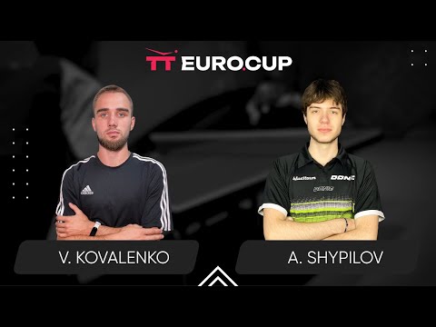 09:30 Viacheslav Kovalenko - Anton Shypilov 15.02.2024 TTEuroCup Ukraine Master. TABLE 4
