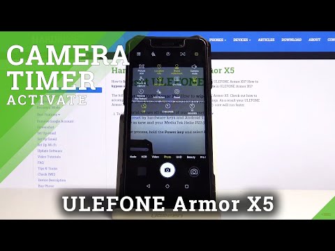 How to Turn On Camera Timer in ULEFONE Armor X5 – Camera Countdown