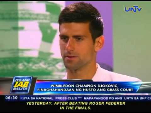 Wimbledon champion Djokovic, pinaghandaan ng husto ang grass court