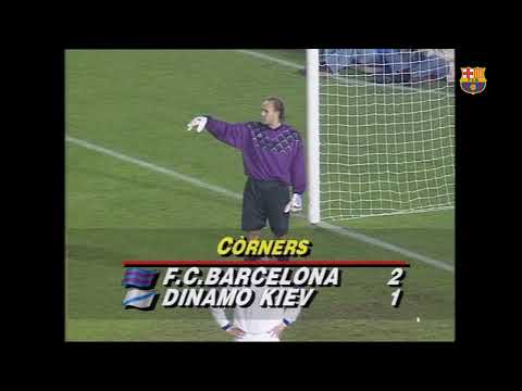 CHAMPIONS LEAGUE 1993 1994 Q1R FC Barcelona vs FC Dynamo Kiev 29 9 1993 1080p25fps SPANISH