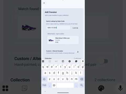 SneakersBook Sneaker Manager