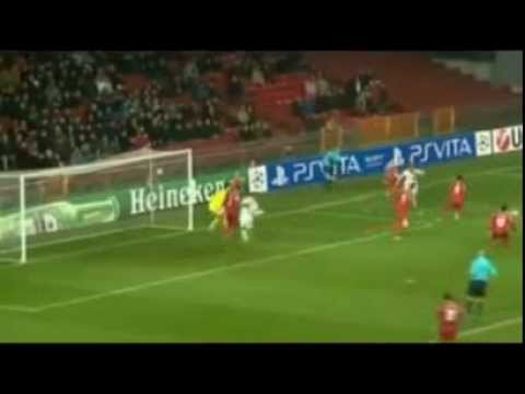 Super goals.Nordsjaelland vs Shakhtar 2 - 5