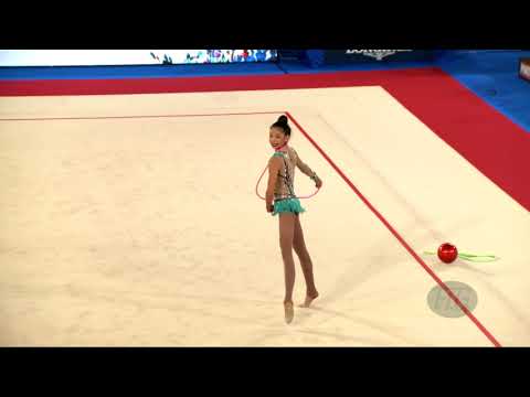 GENUZIO PAZ Francesca (BOL) - 2019 Rhythmic Junior Worlds, Moscow (RUS) - Qualifications Rope