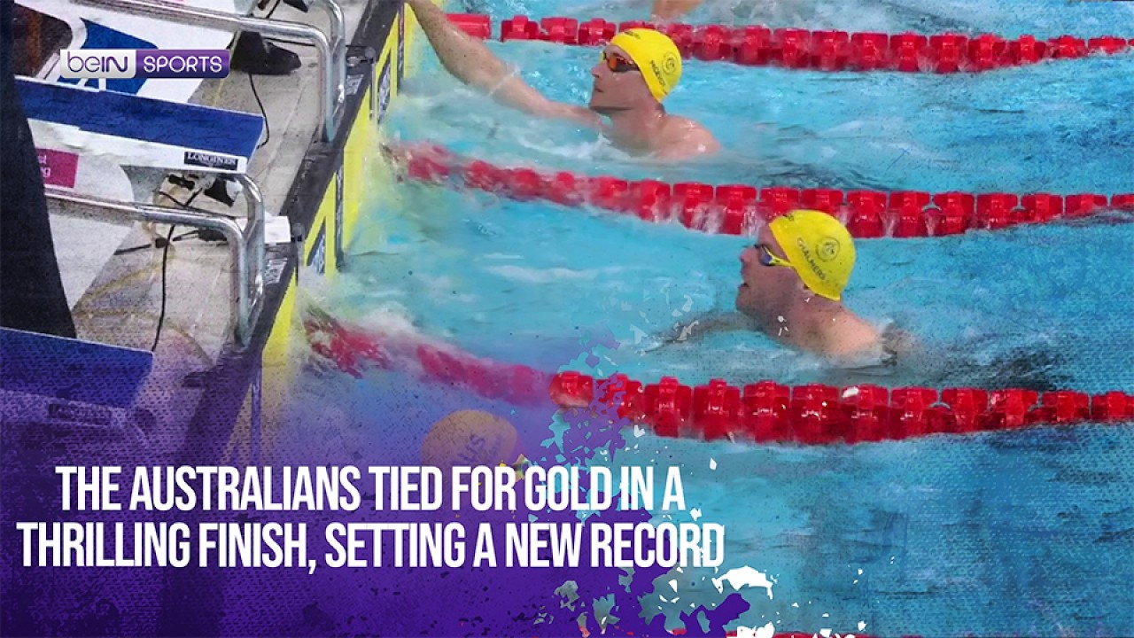 Swimming | Australians Tie for Gold in 50m Butterfly, Set Commonwealth Games Record