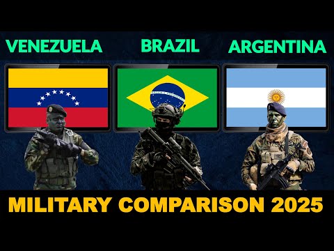 Venezuela vs Brazil vs Argentina Military Power Comparison in 2025