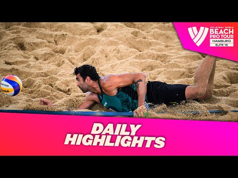 Daily Highlights Men's - Day 2 | Highlights Hamburg 2023 #BeachProTour