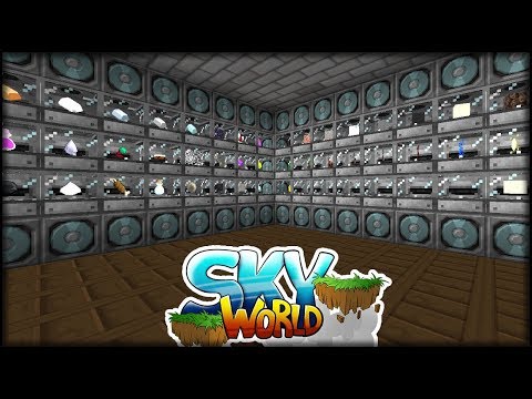 ServerCRASH + UNENDLICH Speicherplatz | Minecraft SkyWorld #21 | Minecraft Modpack