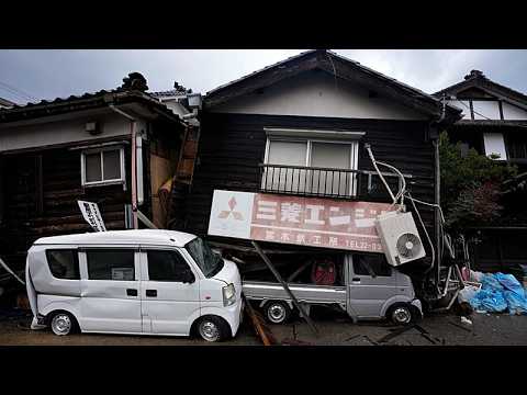 Video Thumbnail: Tsunami alert follows powerful earthquake in southwest Japan