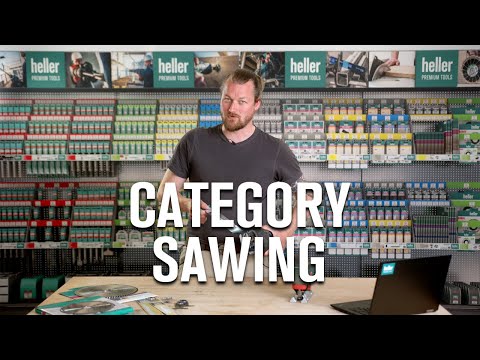 The Heller range - category sawing