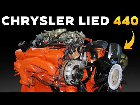 The Shocking Truth behind Chrysler banned 440 Six Pack Engine