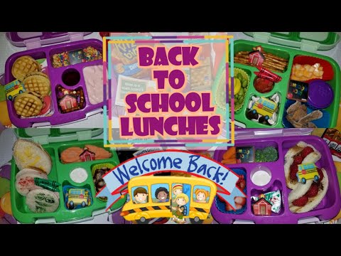 🍏 SOPHIA'S BACK TO SCHOOL LUNCHES | WEEK #1 📚 Bentgo Lunch Ideas