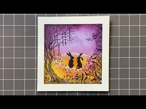 The Two of Us by Karen Telfer - A Lavinia Stamps Tutorial