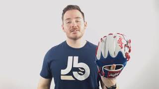 Video thumbnail: Rawlings Heart of the Hide LE Olympic Series 11.5" Baseball Glove: PRO204W-2DR