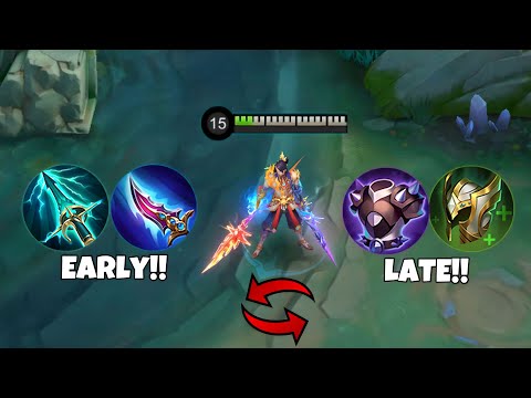 ARLOTT NEW BEST BUILD AND EMBLEM FOR EARLY TO LATE GAME!!🔥