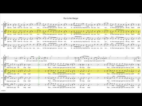 LEAD EMPHASIS Run to the Manger   Kirby Shaw