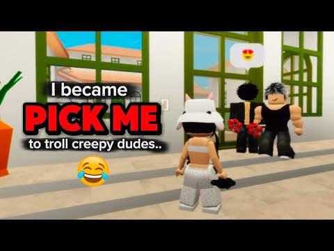 I became PICK ME to TROLL people in Brookhaven 💀😂 | Roblox Video 