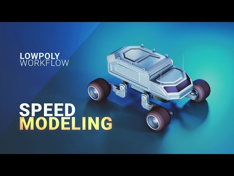 BLENDER 3.0 ( 3D Modeling Process ) SCI-FI VEHICLE