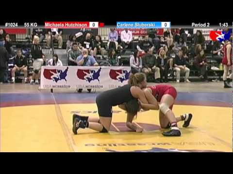 2011 U.S. Open SAT WM 55 KG: Michaela Hutchison vs. Carlene Sluberski Champ. Round 2