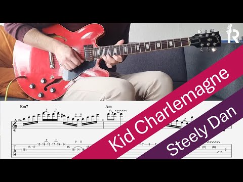 Steely Dan - Kid Charlemagne Solo with TAB