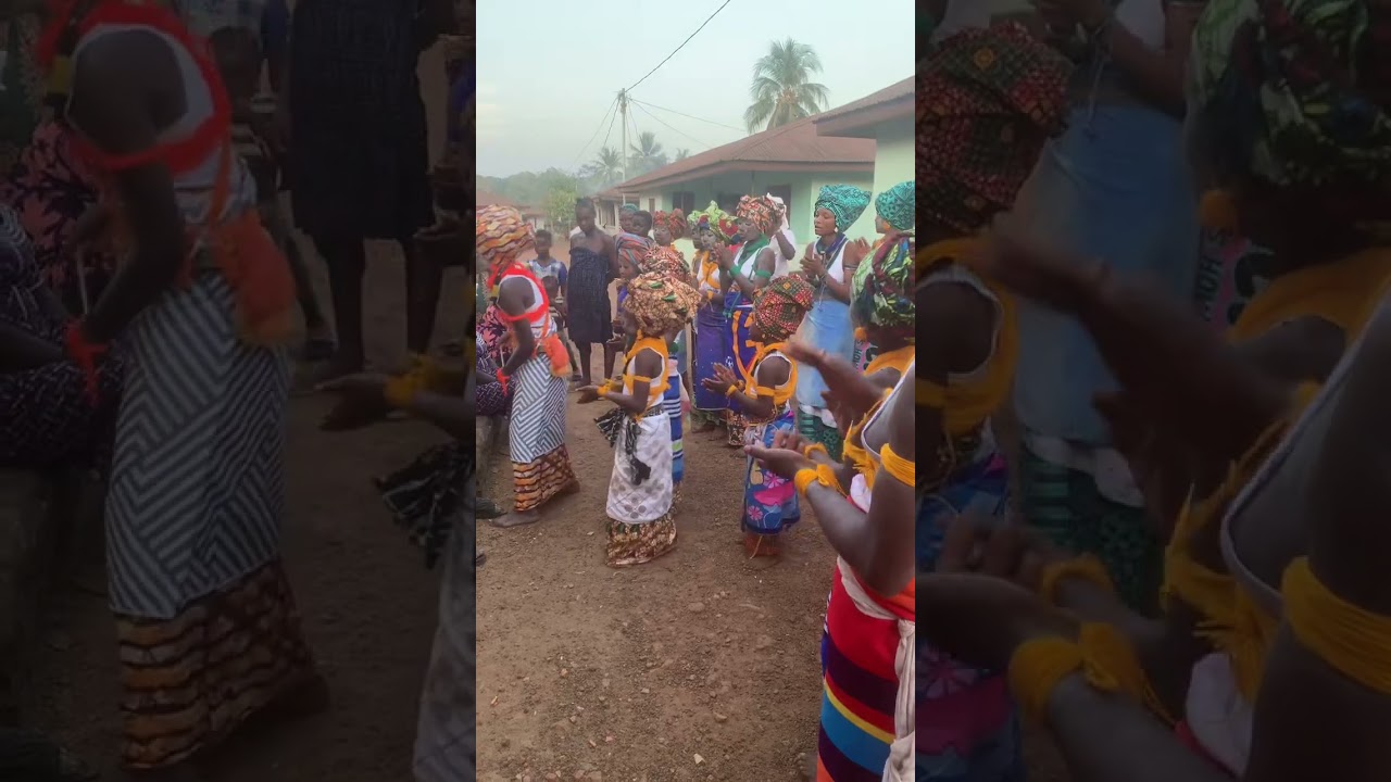 🌍✨ Celebrating the culture of the Mende tribe in Sierra Leone
