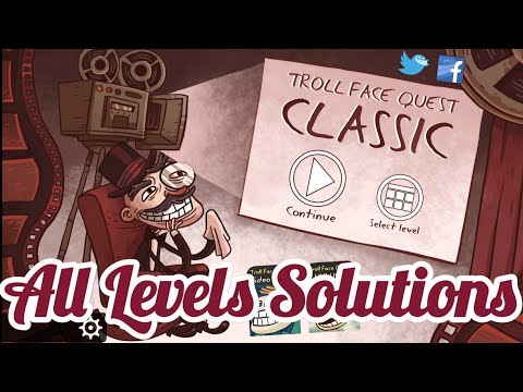 Troll Face Quest : Classic : All Levels : walkthrough gameplay