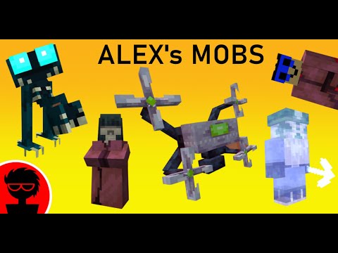 Minecraft Mods : Alex's Mobs 1.19.2 (Very Scary Update)