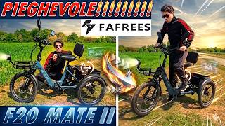 Fafrees F20 Mate II: Cargo Trike con Differenziale e Sensore di Coppia per fare la spesa alla grande