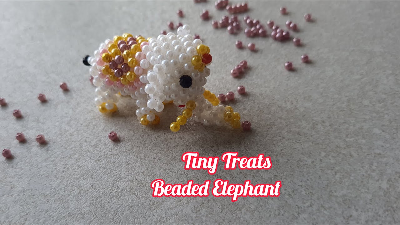 Beaded Elephant 🐘