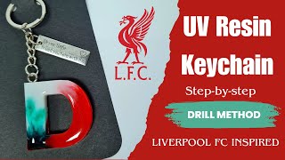 Liverpool FC Inspired Resin Keychain All Steps Included