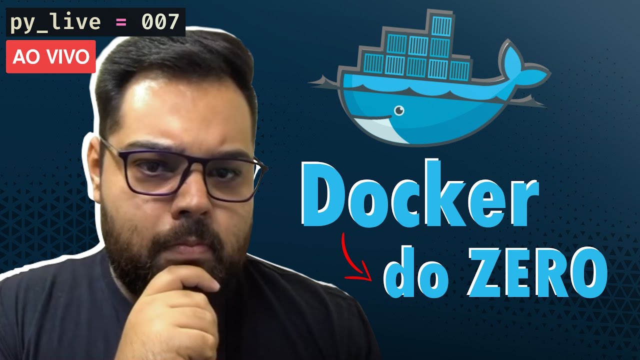 Docker do zero: dockerizando uma aplicação Python e Django | py_live #007