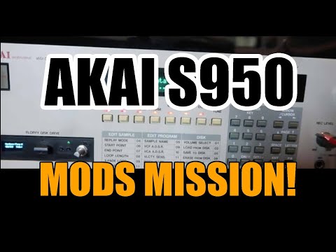 AKAI S950 MODDING VLOG PART 3