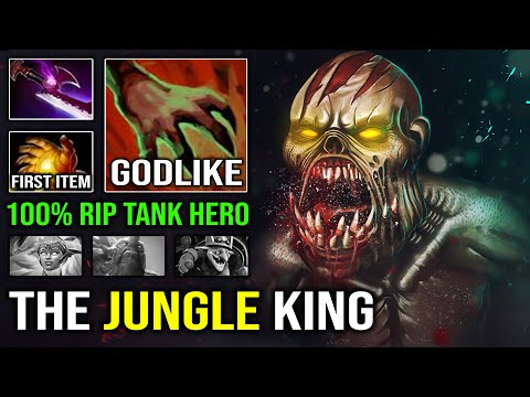 WTF 1st Item Midas Jungle Lifestealer Bad Lane Isn't a Problem | 100% Counter Tank Hero Dota 2