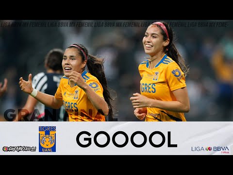 Gol de G. Espinoza | Rayadas 1 - 1  Tigres | LigaBBVAMXFemenil | #GritaMéxicoA21 #GranFinal